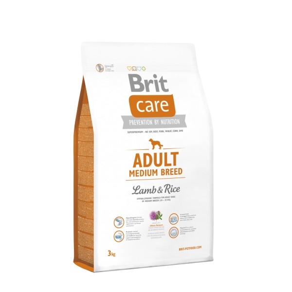 Brit Care Adult Medium Lamb & Rice 